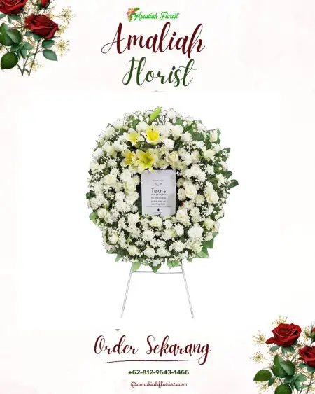 Krans Bunga Duka cigending